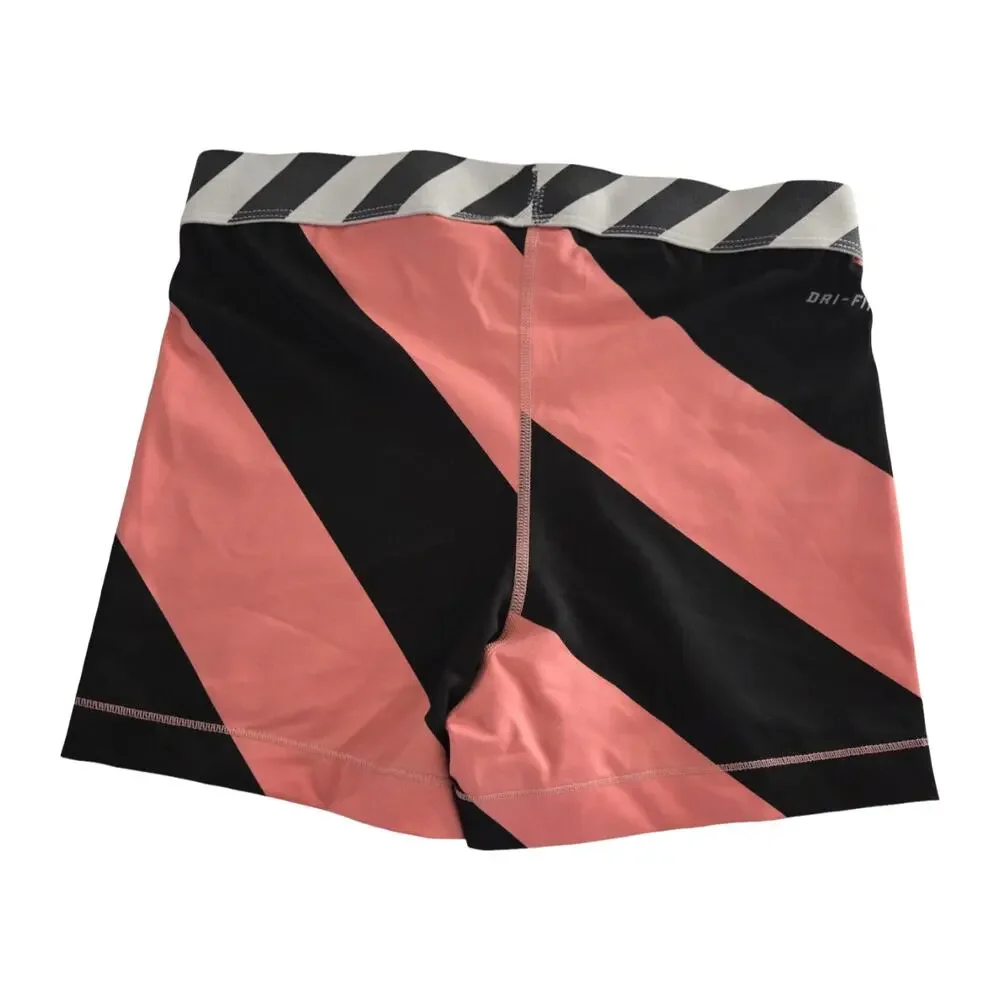 Nike Pro | Dri-Fit Diagonal Stripe Competition Shorts Sunblush/Black/White